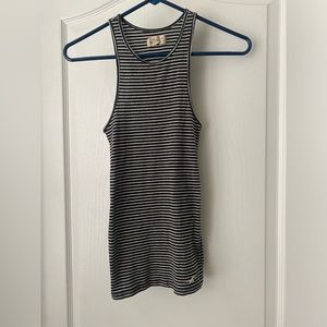 Hollister tank. Black and white. Size XS.